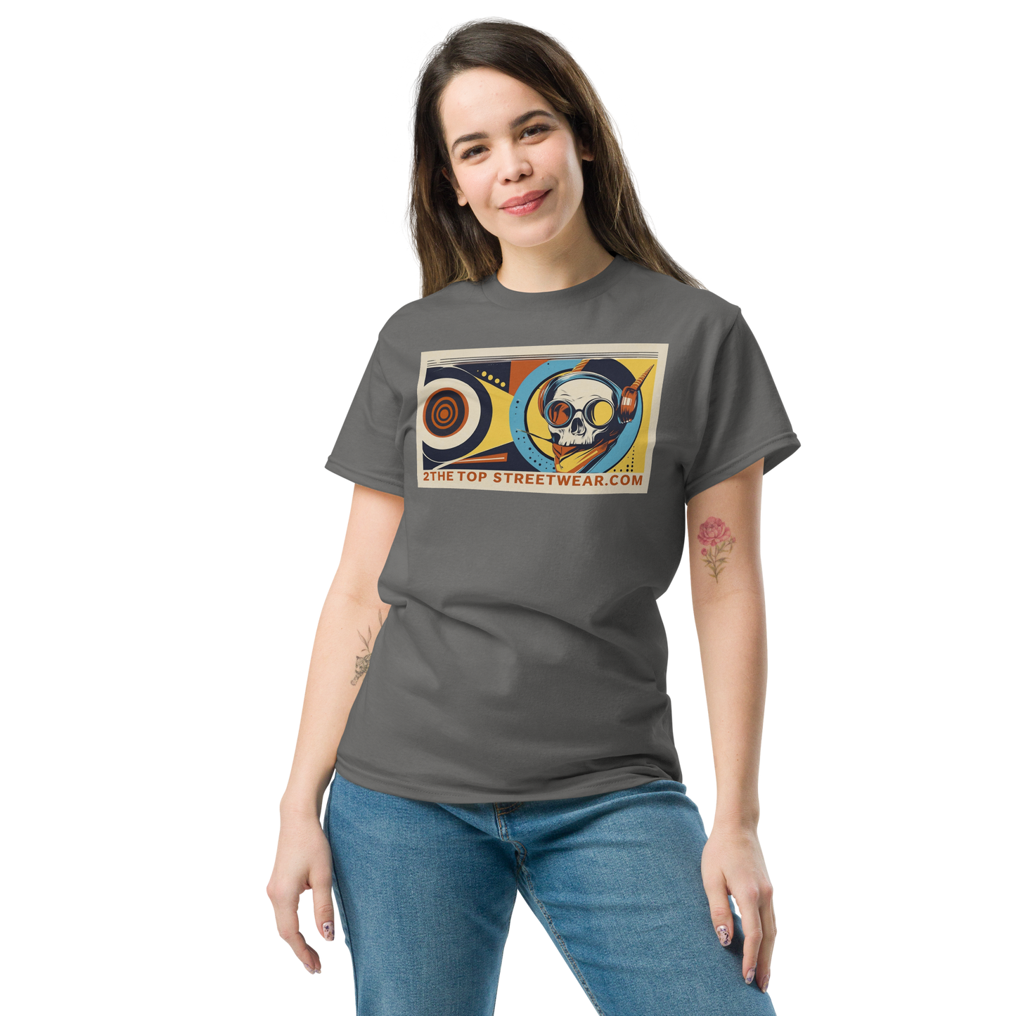 2TheTopStreetWear.com 006 Skull Face Tee