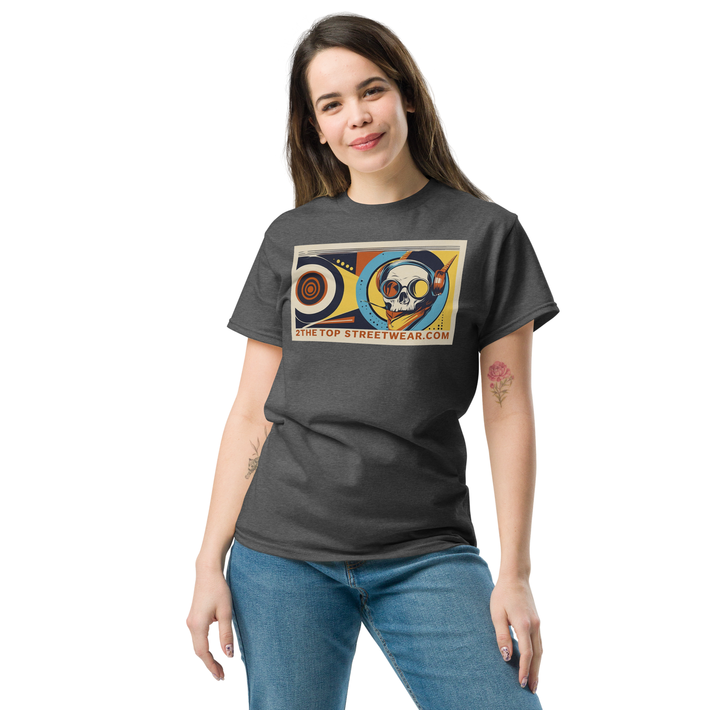 2TheTopStreetWear.com 006 Skull Face Tee
