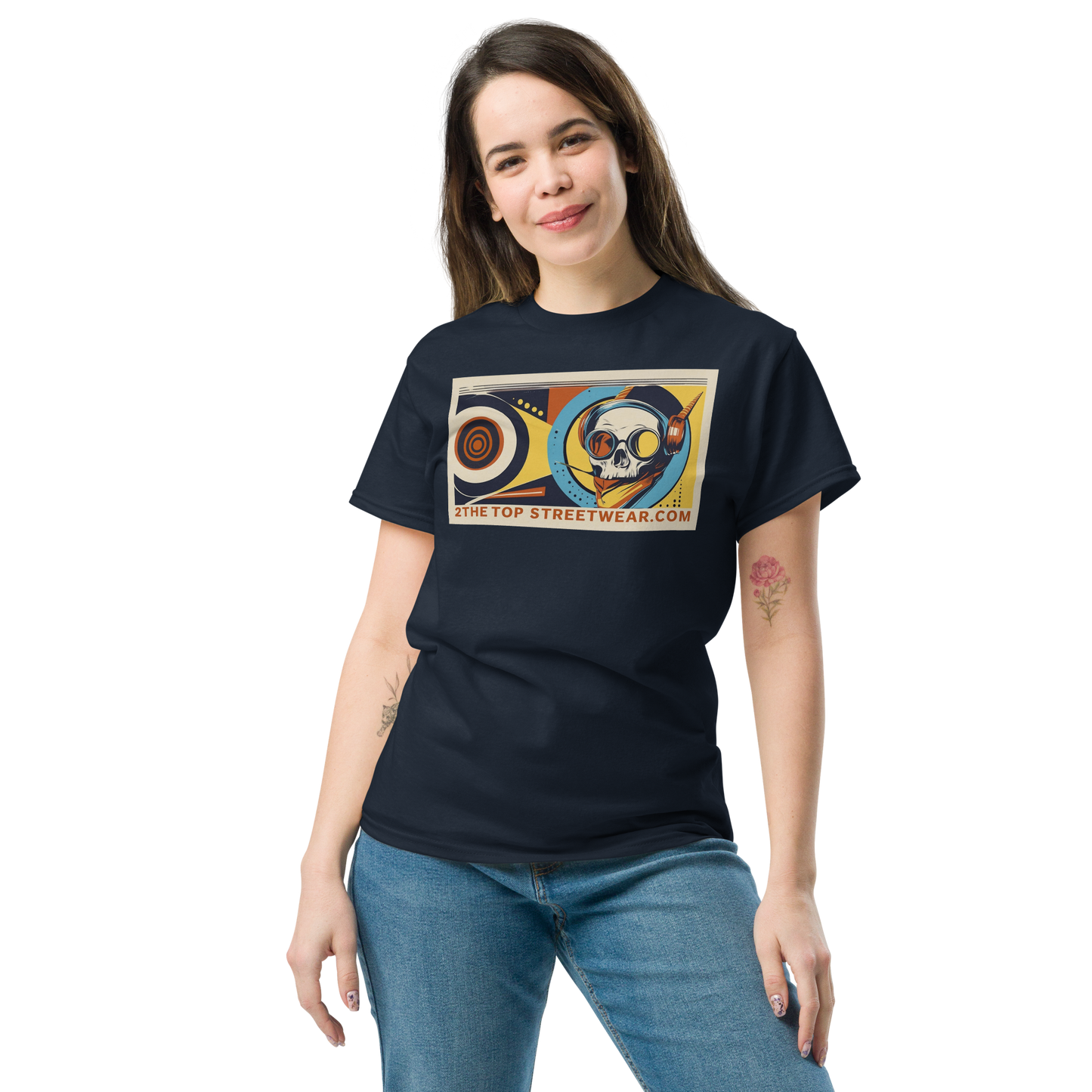 2TheTopStreetWear.com 006 Skull Face Tee