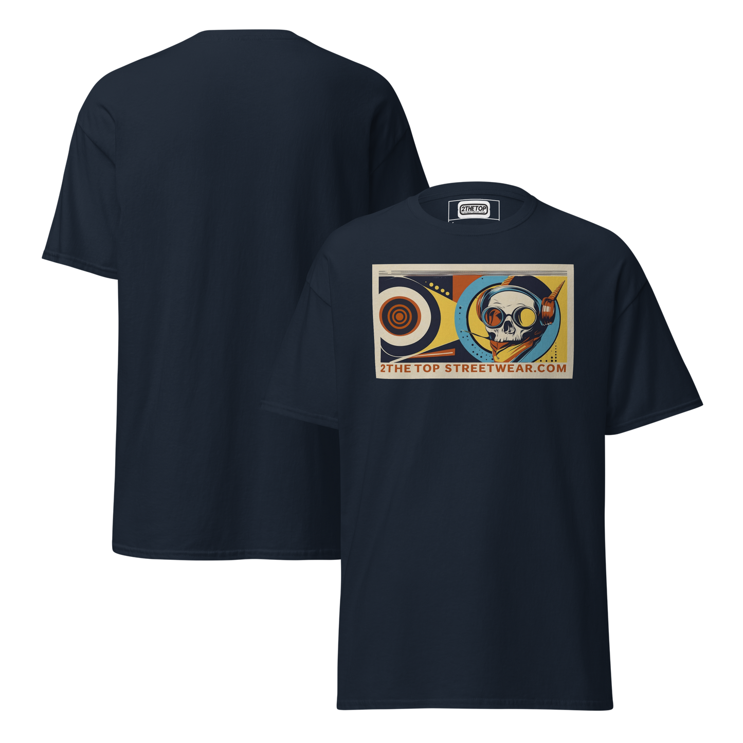 2TheTopStreetWear.com 006 Skull Face Tee