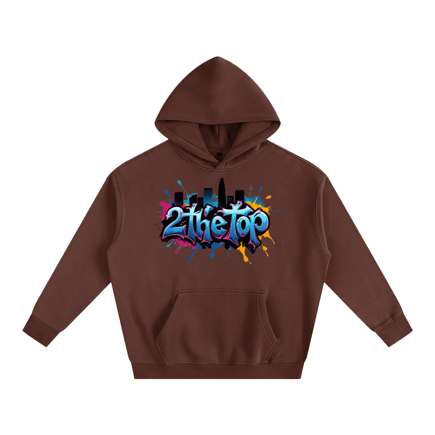 Heavy Sweatshirt Oversize Fleeced Hoodie