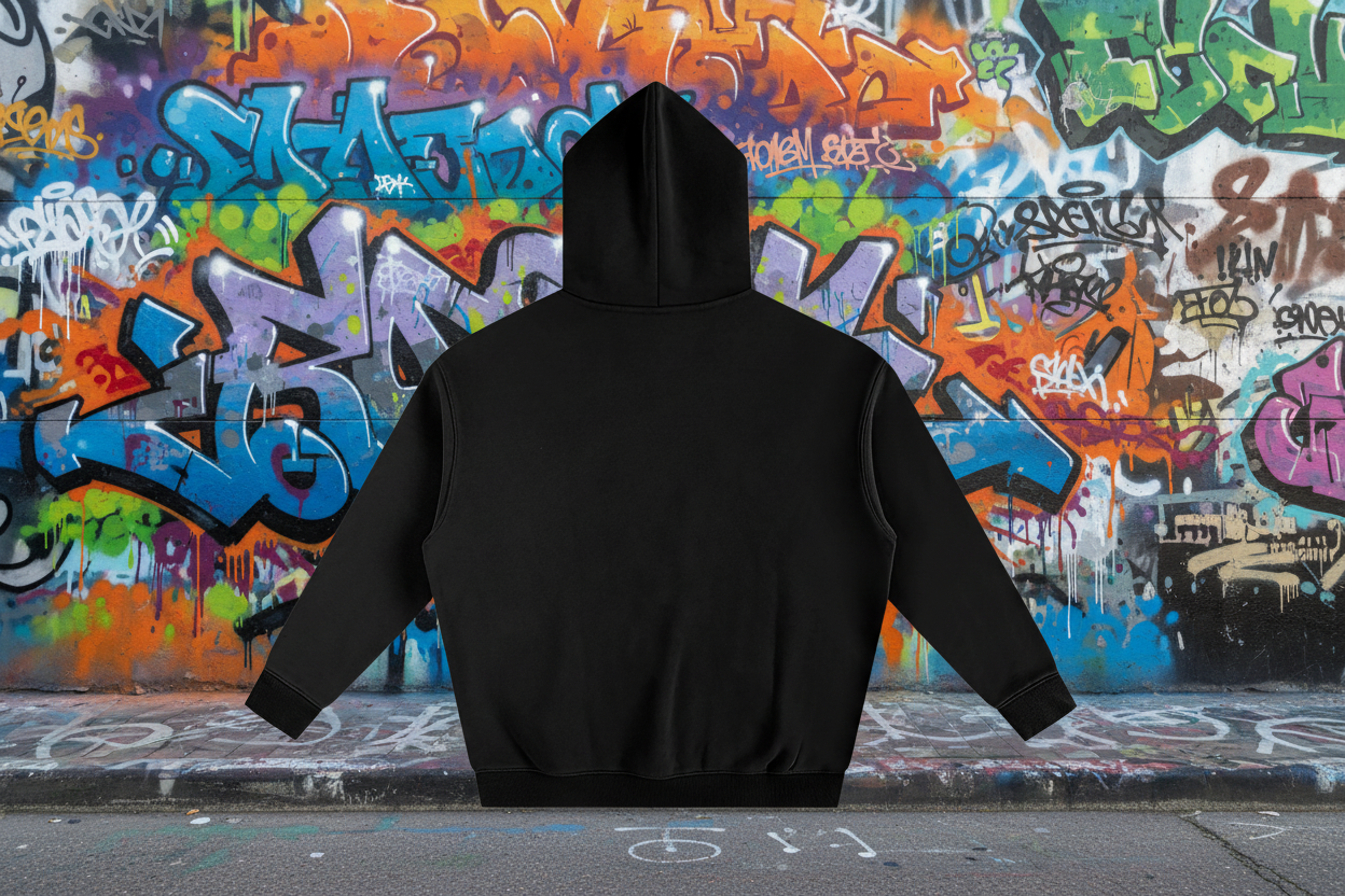 Heavy Sweatshirt Oversize Fleeced Hoodie
