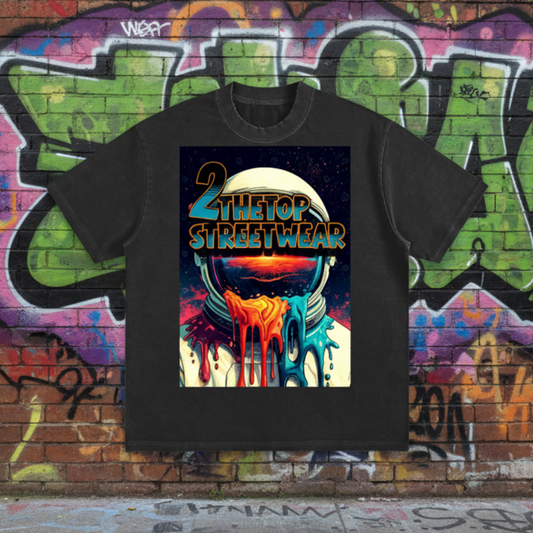 Street Style Kid's 2TT HW Vintage Washed Tee-Shirt