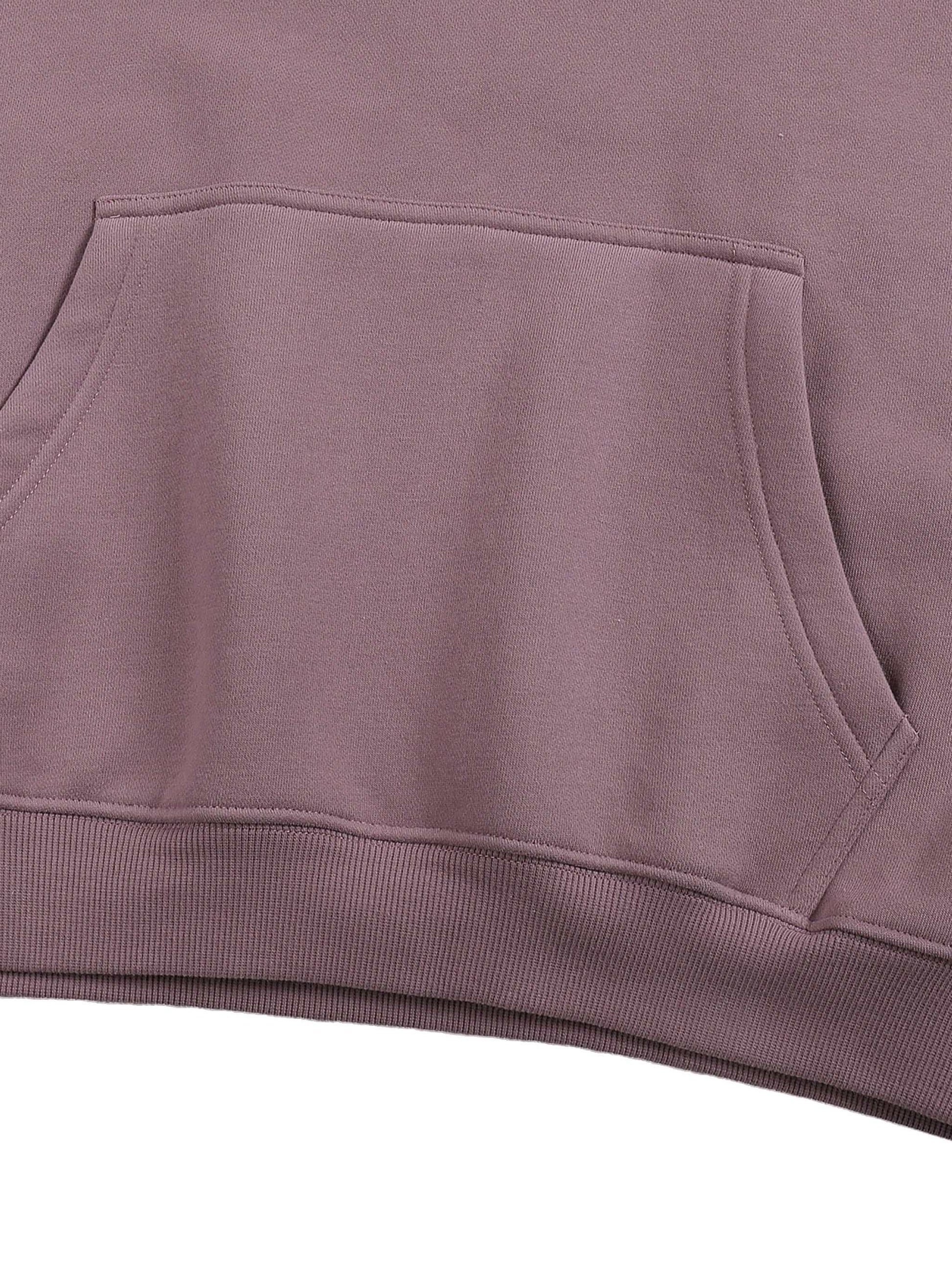 Heavy Sweatshirt Oversize Fleeced Hoodie