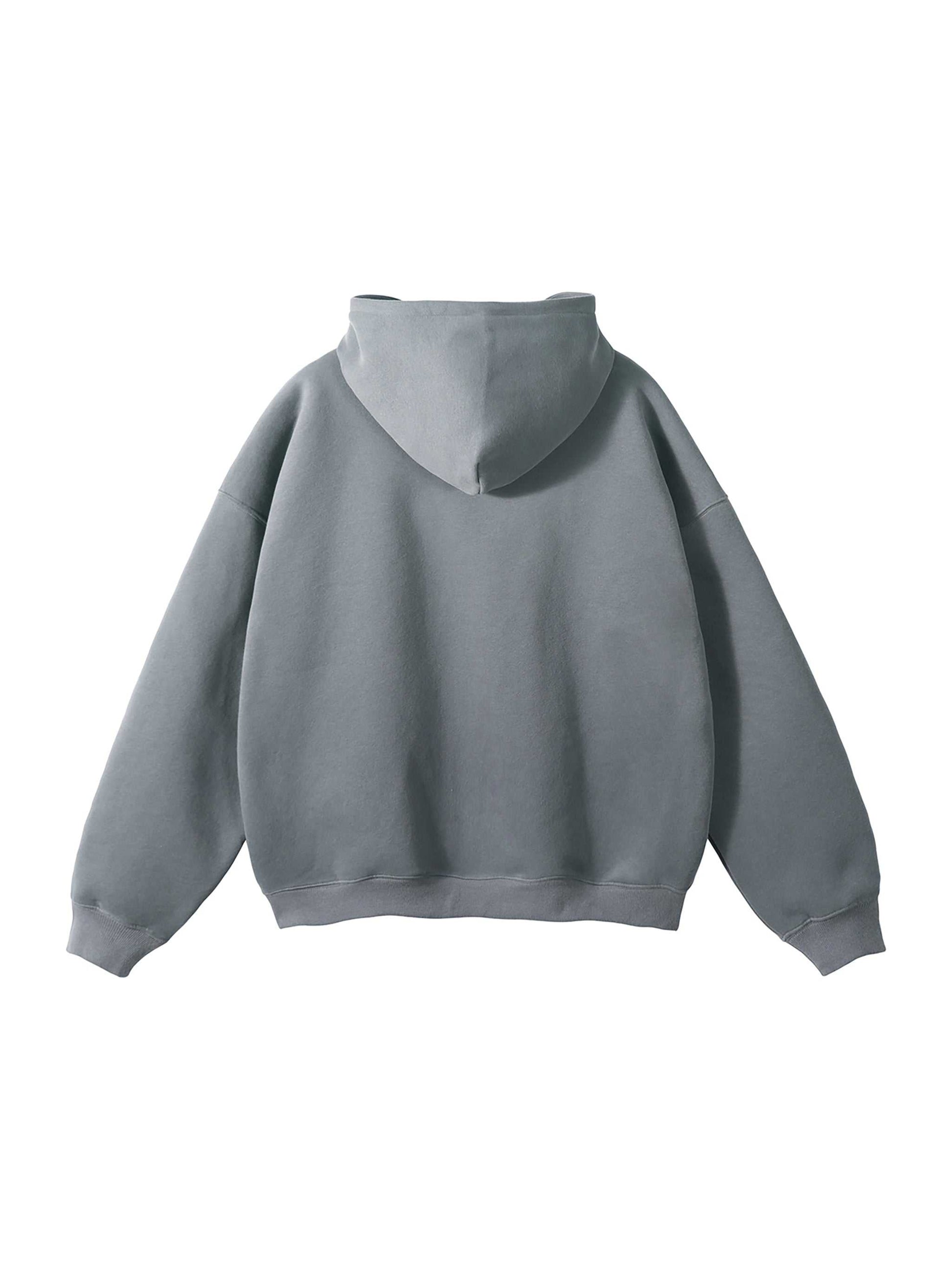 Heavy Sweatshirt Oversize Fleeced Hoodie