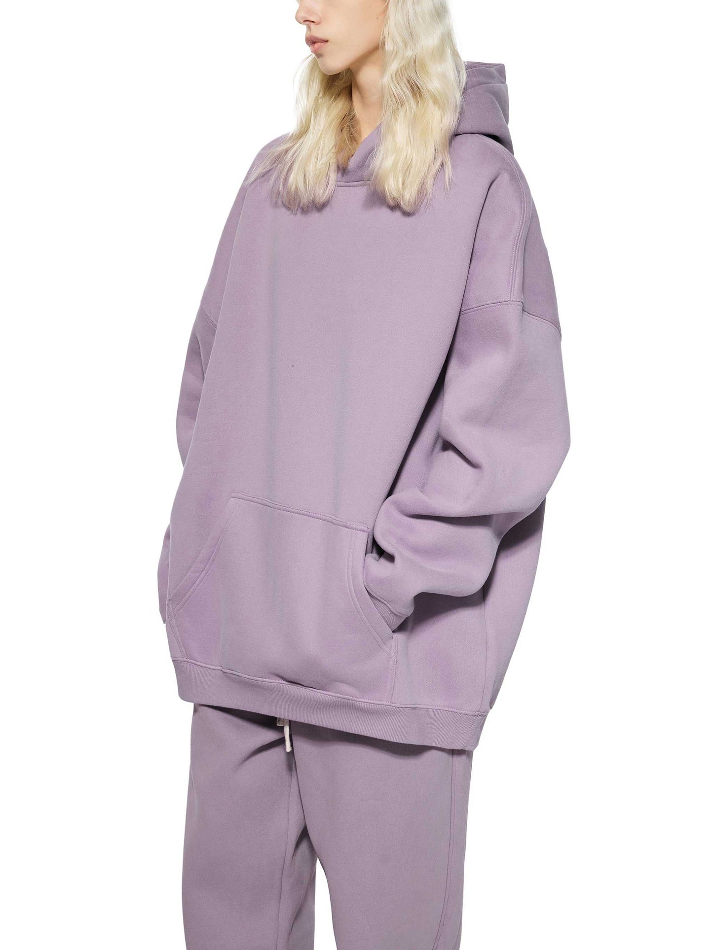 Heavy Sweatshirt Oversize Fleeced Hoodie