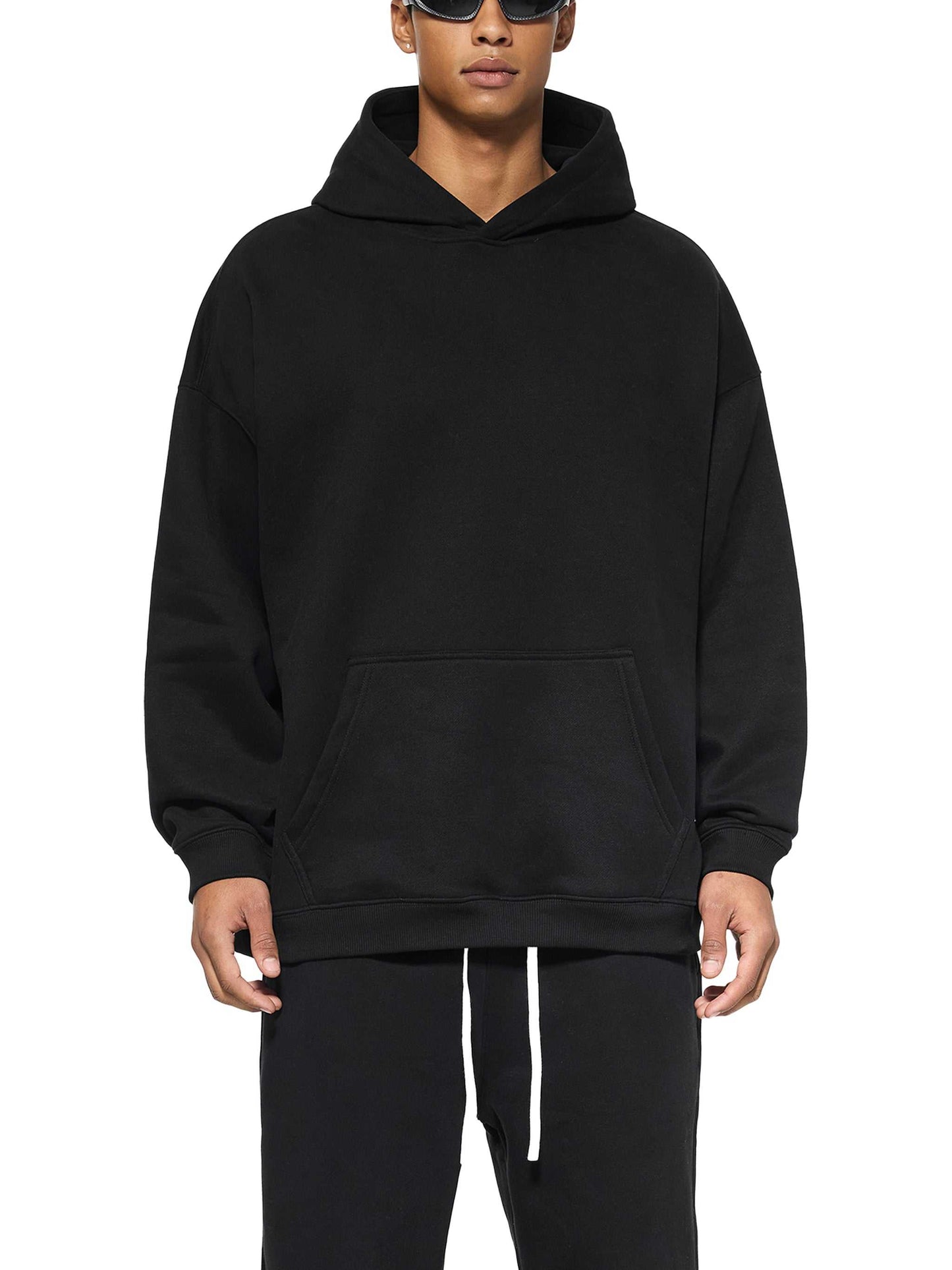 Heavy Sweatshirt Oversize Fleeced Hoodie