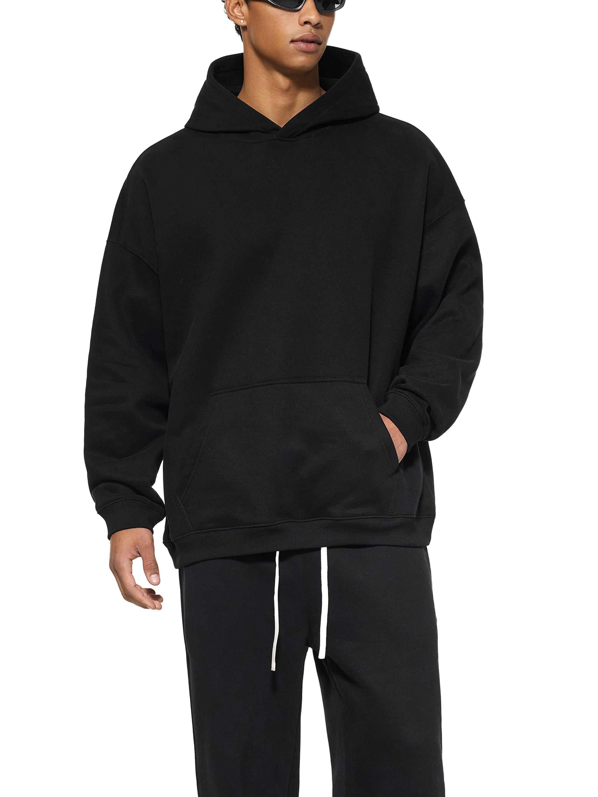 Heavy Sweatshirt Oversize Fleeced Hoodie