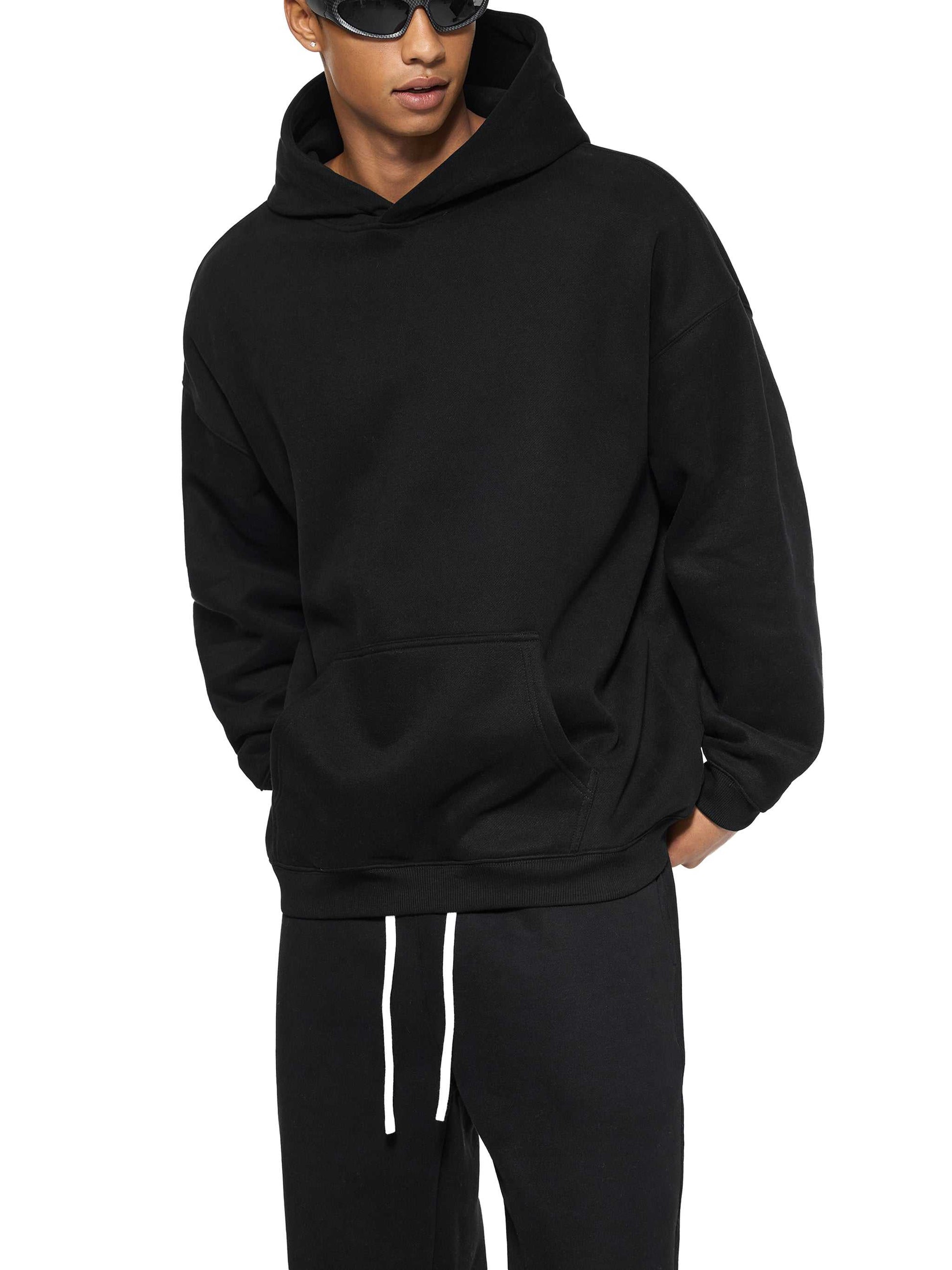 Heavy Sweatshirt Oversize Fleeced Hoodie