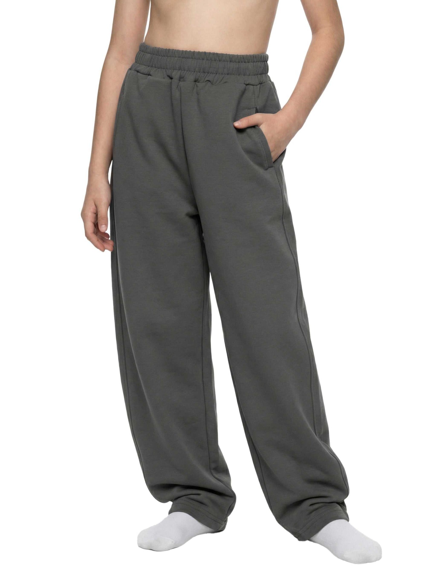 Kid's Loose Wide Leg Sweatpants