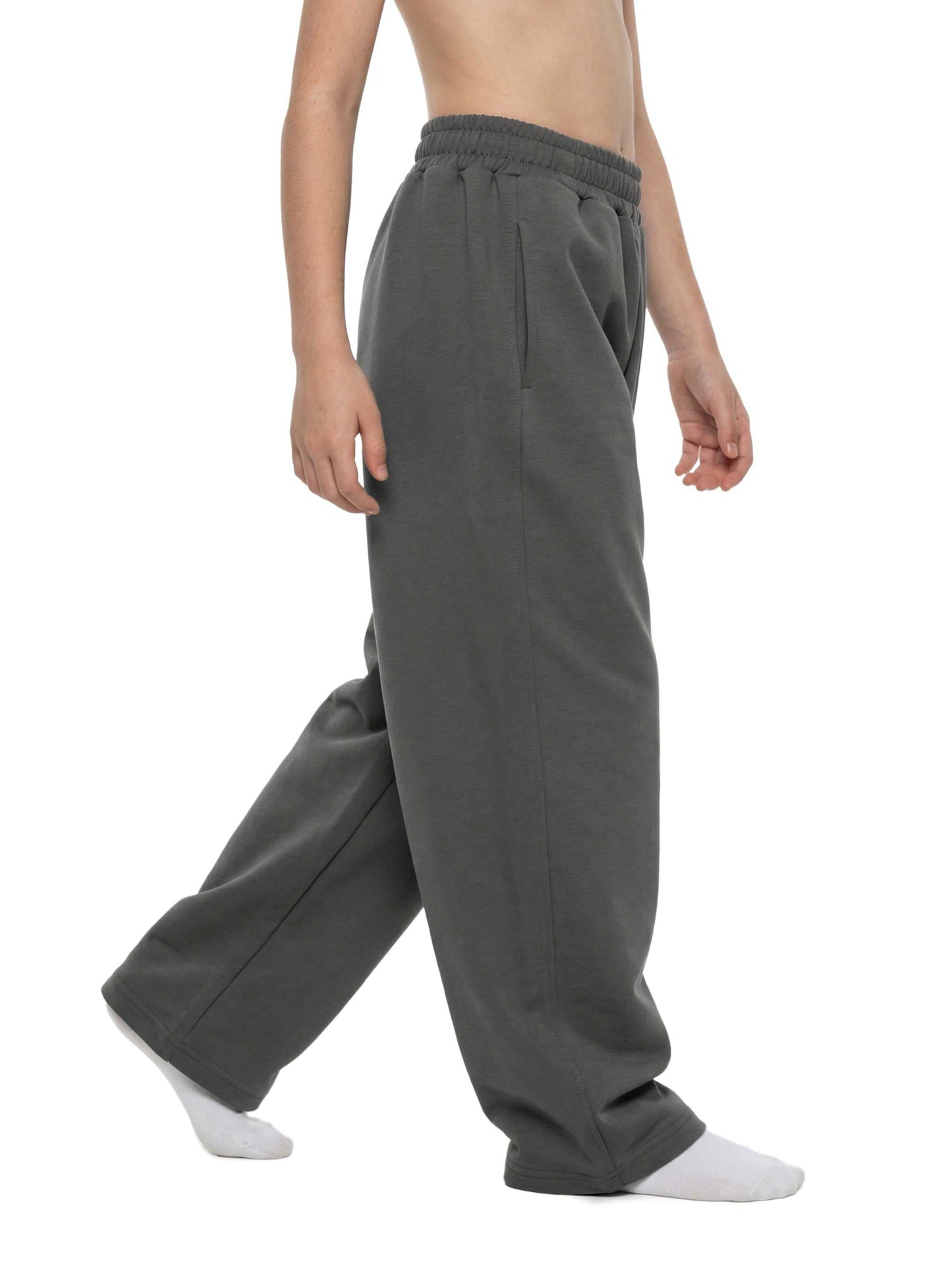 Kid's Loose Wide Leg Sweatpants