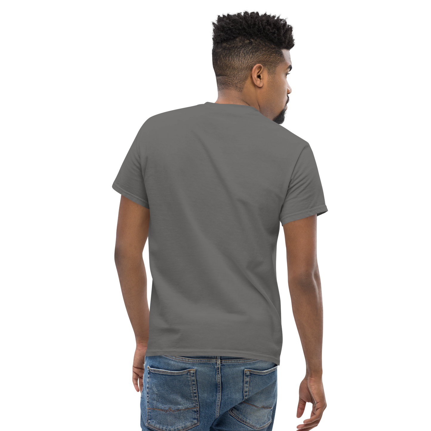 Adult streetwear graphics t-shirt featuring bold astronaut design on breathable cotton fabric