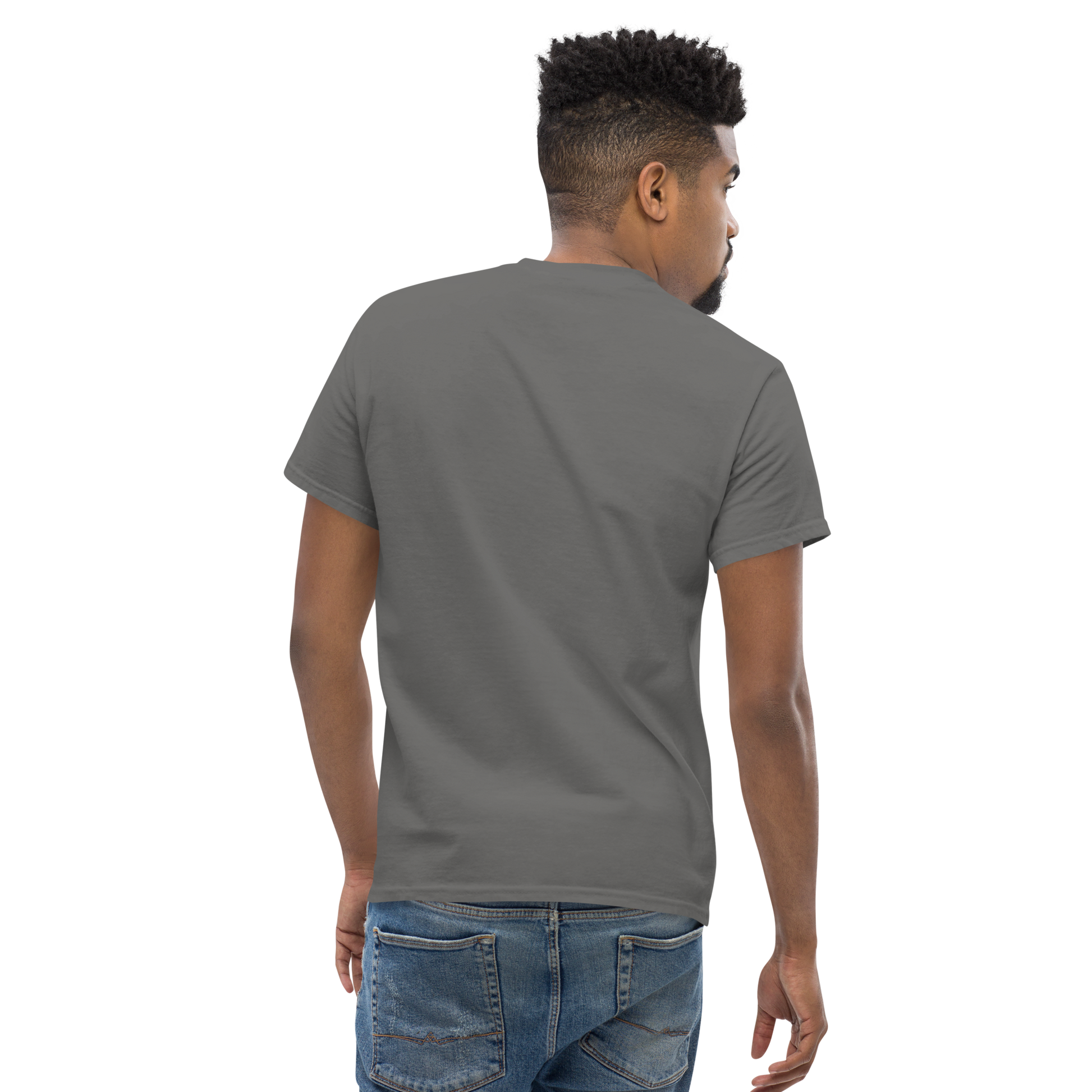 Adult streetwear graphics t-shirt featuring bold astronaut design on breathable cotton fabric