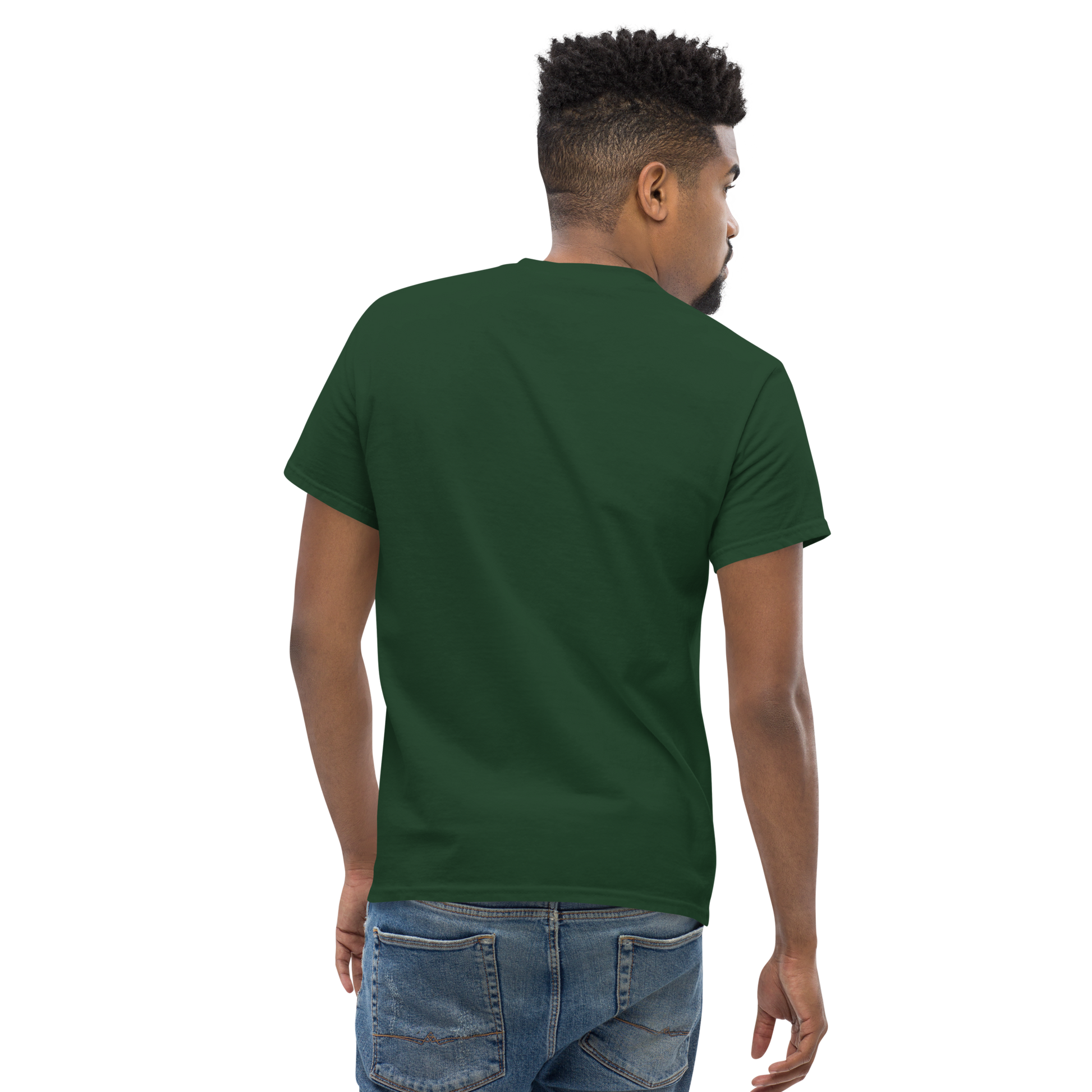 Men's streetwear graphics t-shirt featuring a bold astronaut design on high-quality cotton fabric.