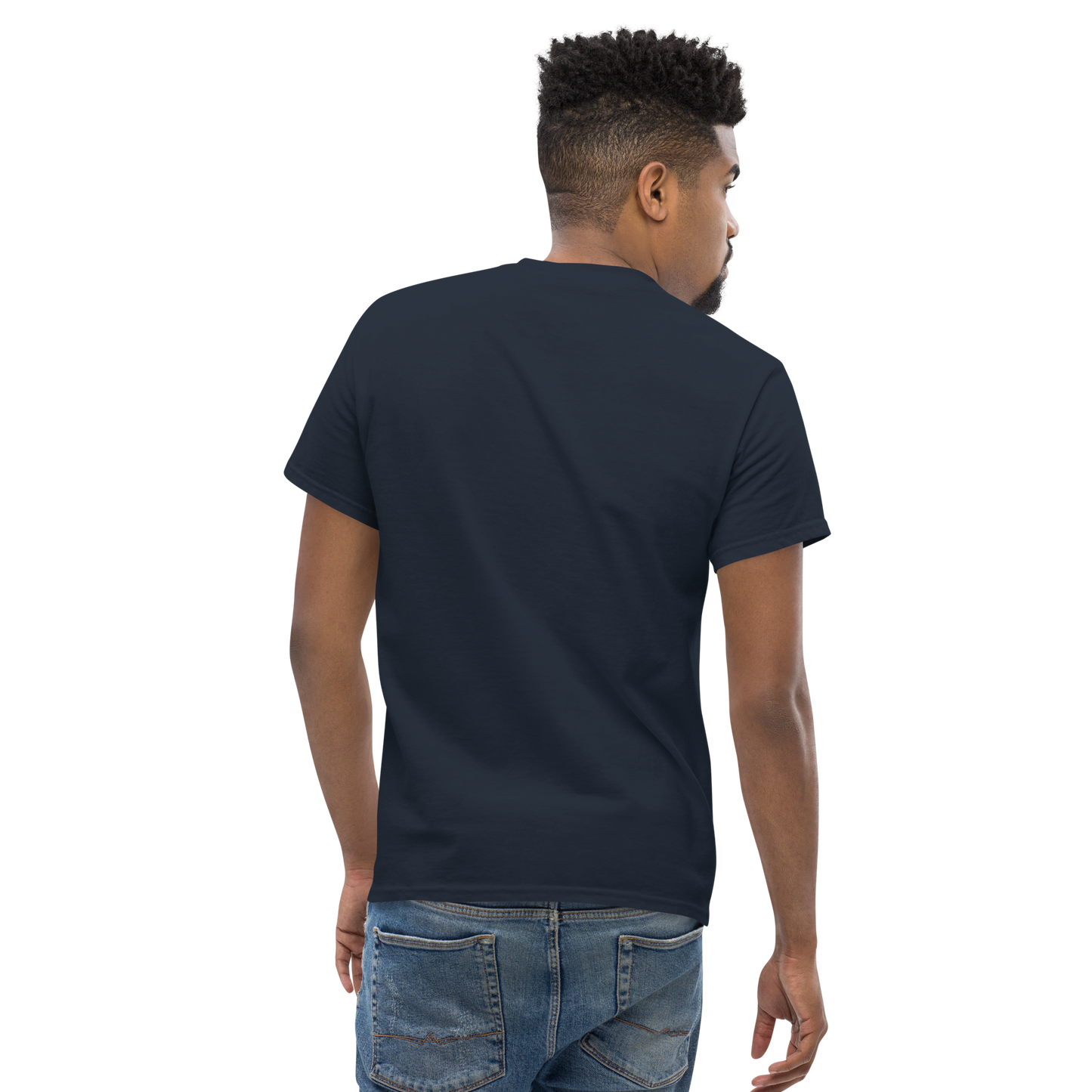 Streetwear graphics t-shirt with astronaut design on adult cotton tee