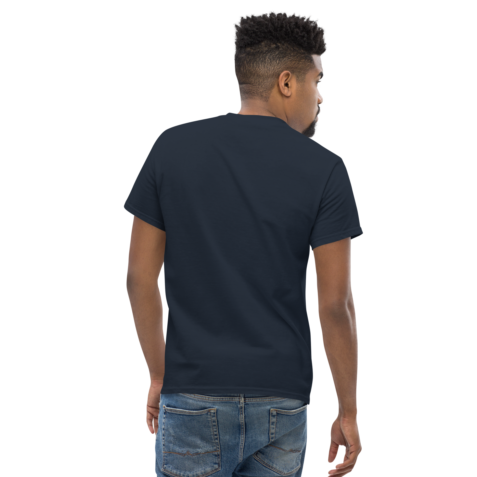 Streetwear graphics t-shirt with astronaut design on adult cotton tee