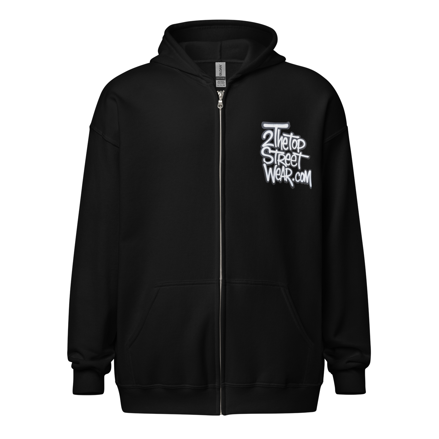 Metal zipper