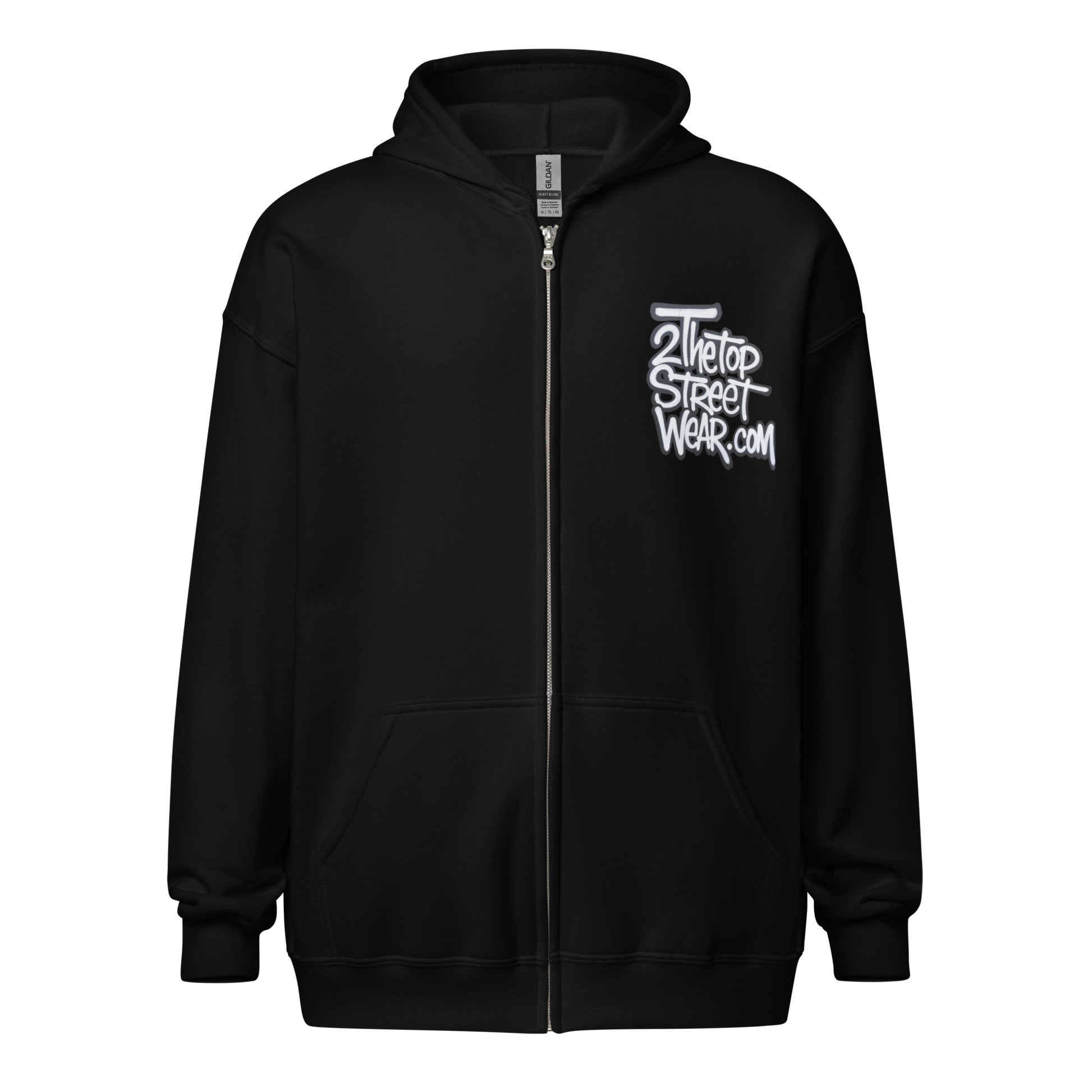 Metal zipper