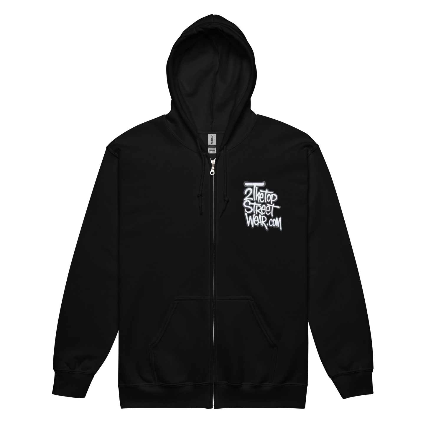 Metal zipper