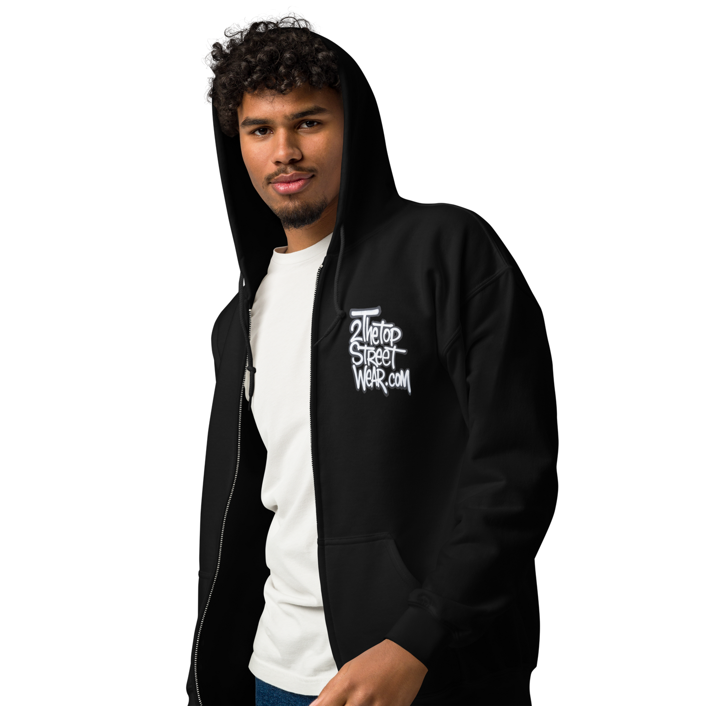 Metal zipper