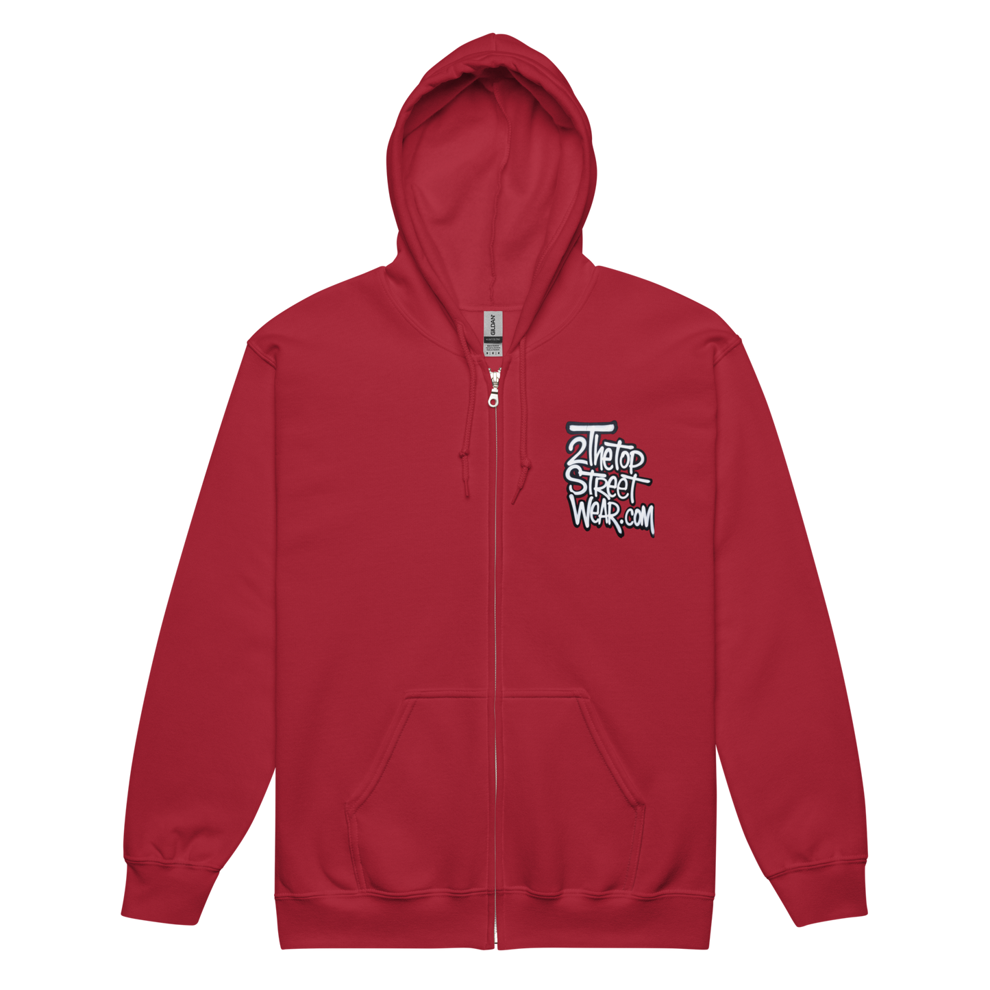 Metal zipper
