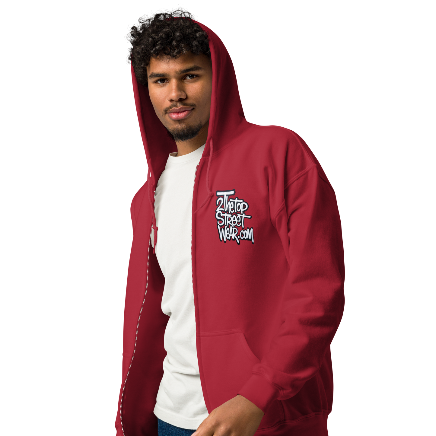 Metal zipper