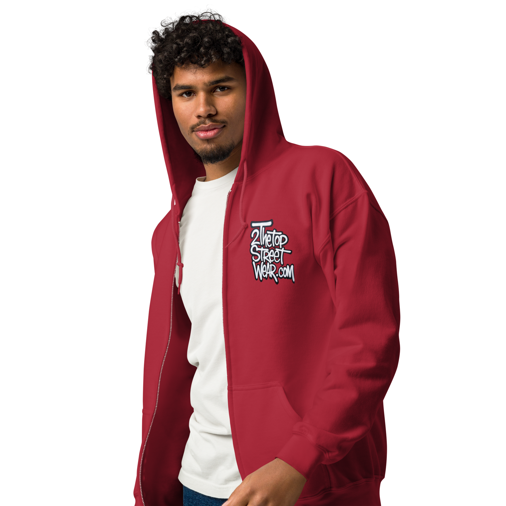 Metal zipper