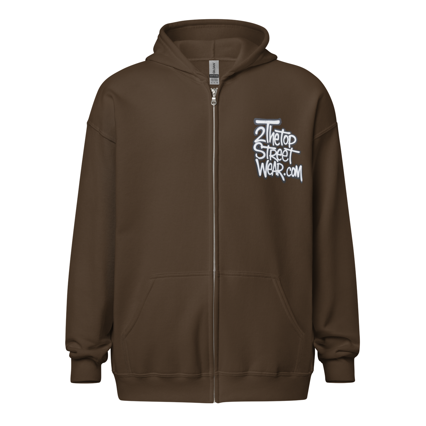 Metal zipper