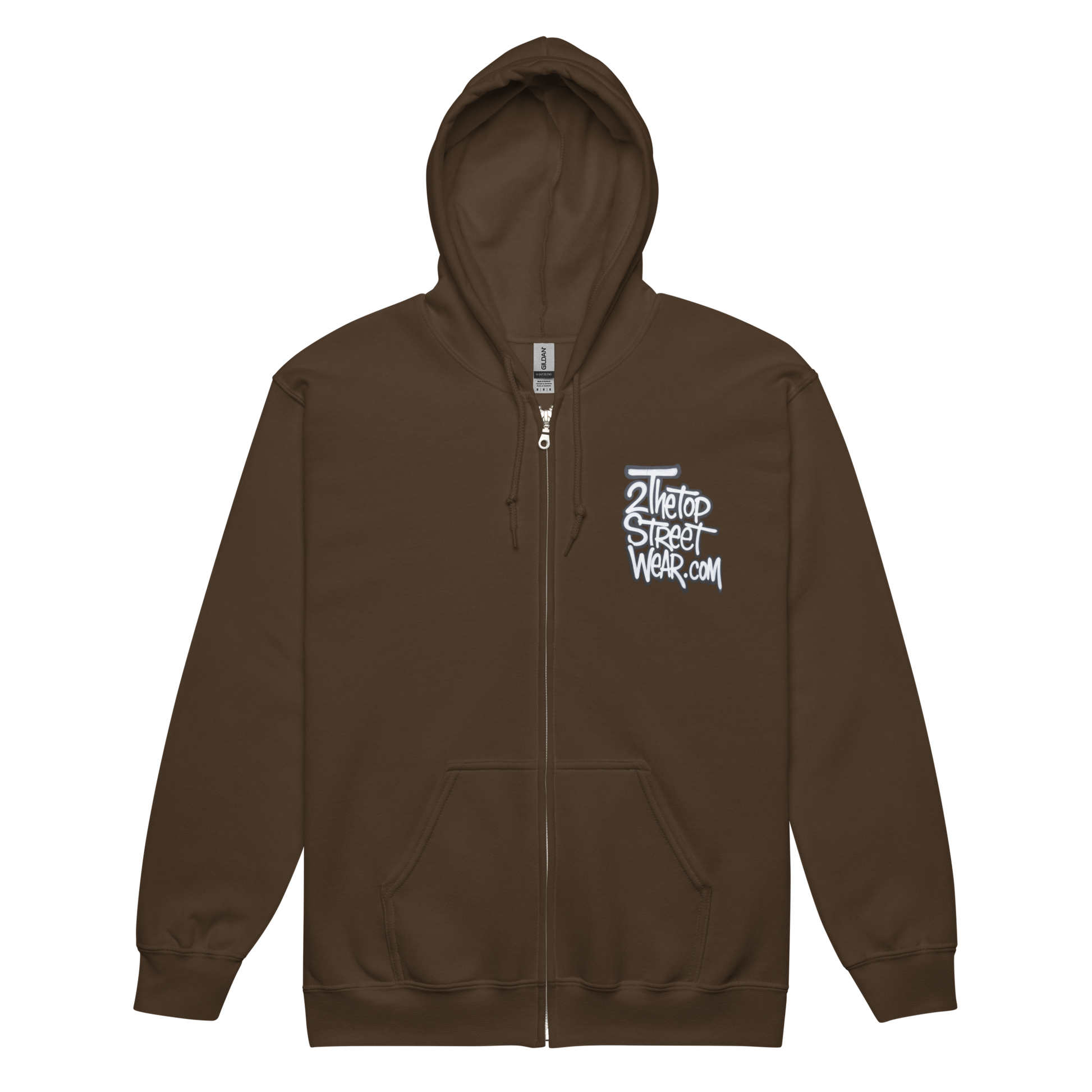 Metal zipper