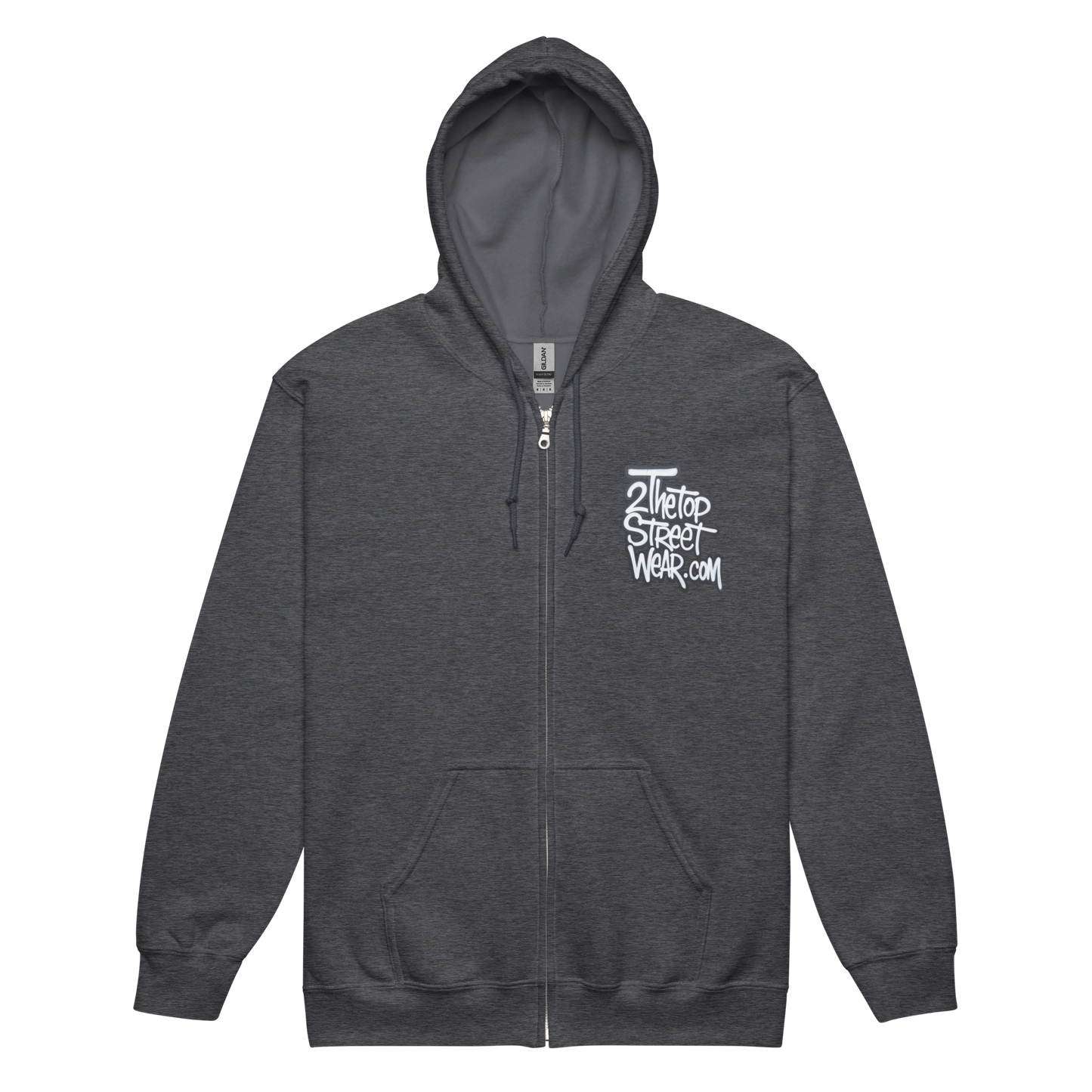 Metal zipper