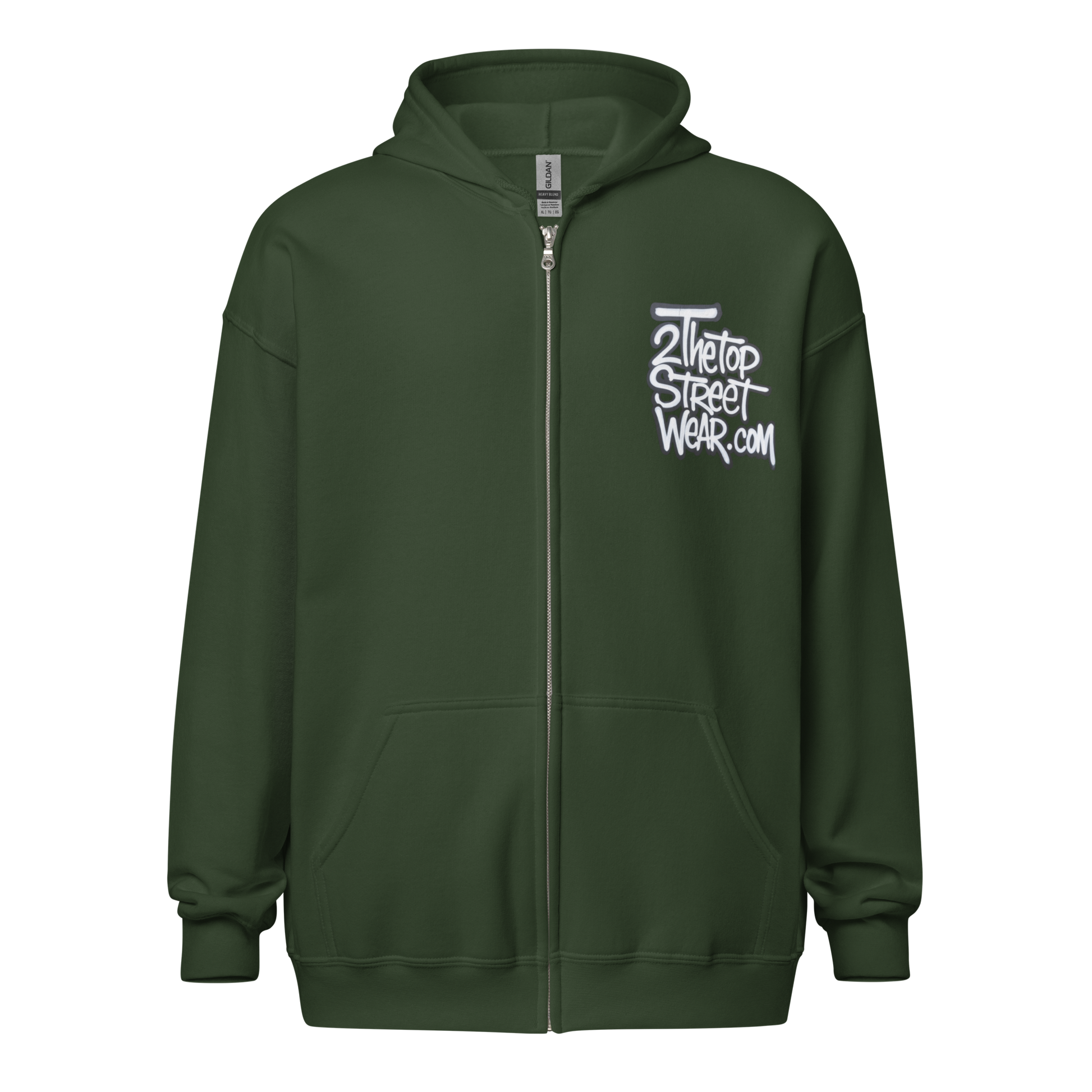 Metal zipper