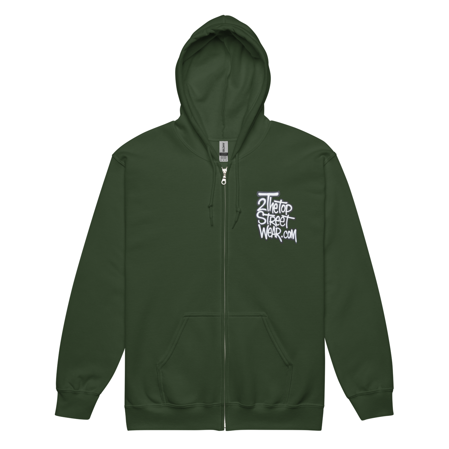 Metal zipper