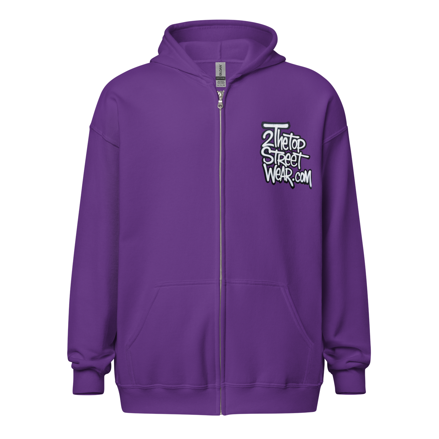 Metal zipper