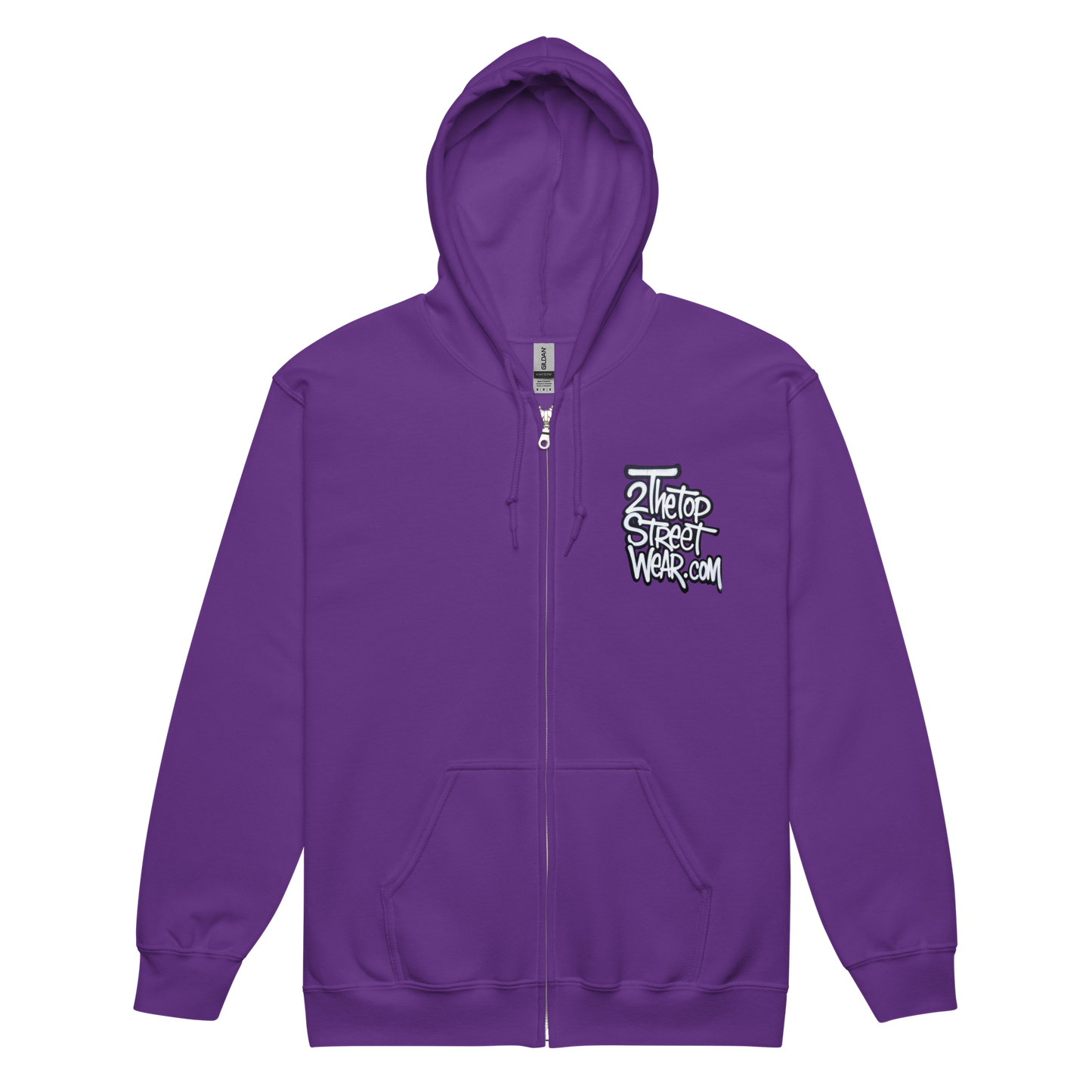 Metal zipper