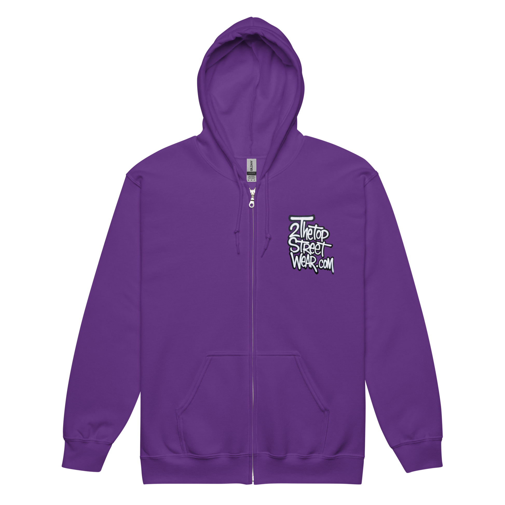 Metal zipper