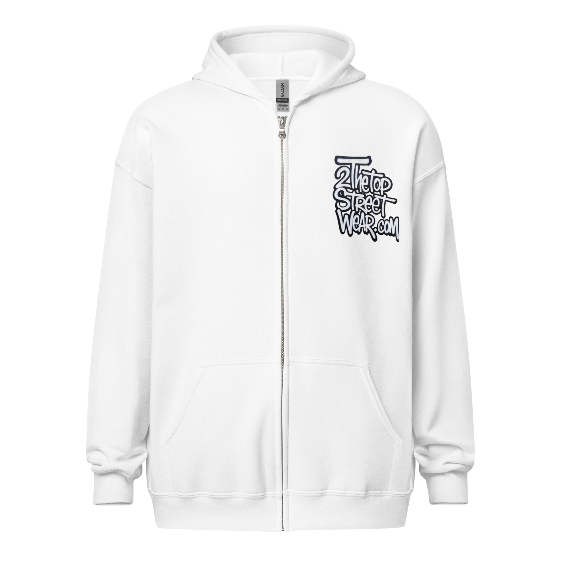 Metal zipper