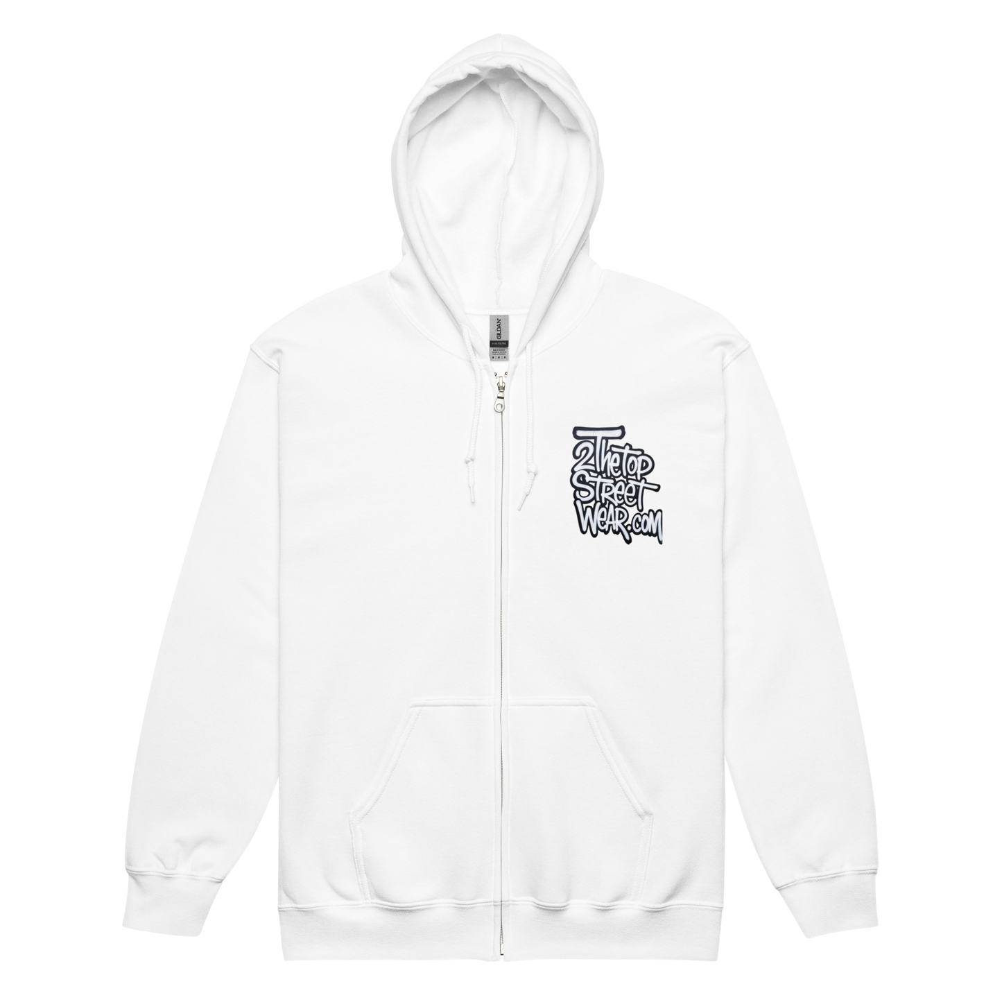 Metal zipper