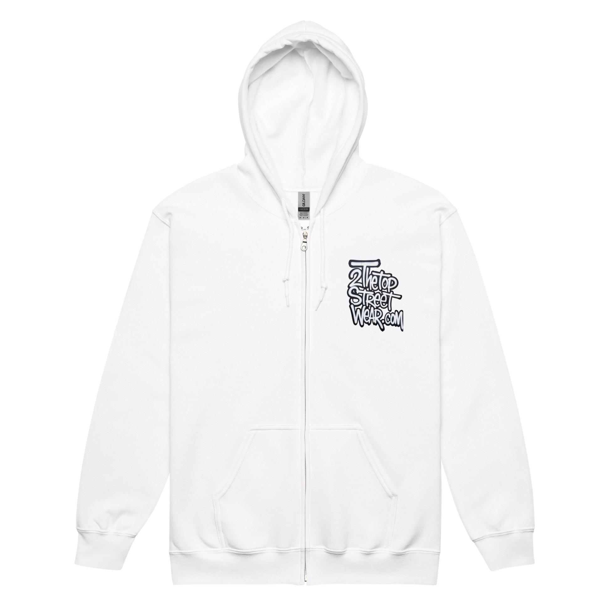 Metal zipper
